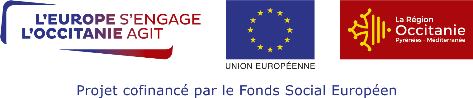 Logo UE + région